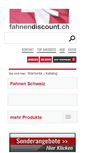 Mobile Screenshot of fahnendiscount.ch